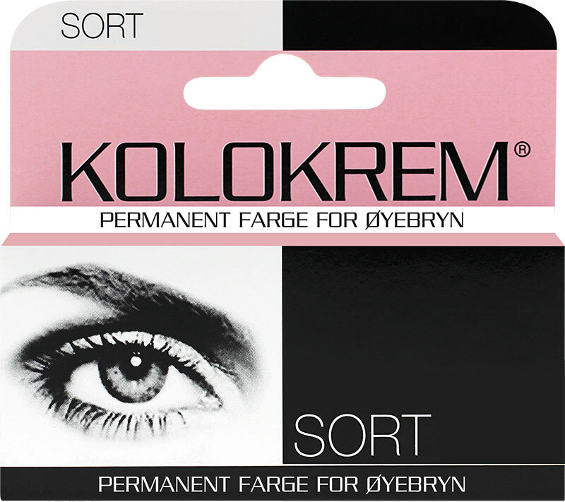 Øyenbrynsfarge vita Øyenbrynsfarge vita