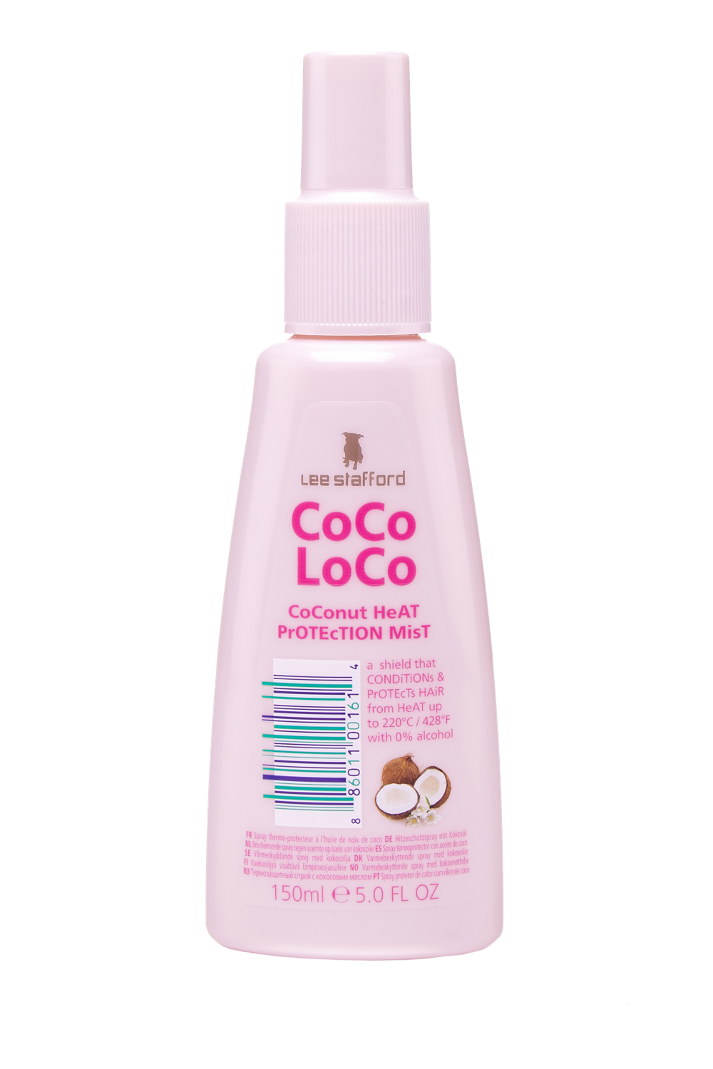 Lee Stafford CoCo LoCo CoConut Heat Protection Mist 150ml Vita.no
