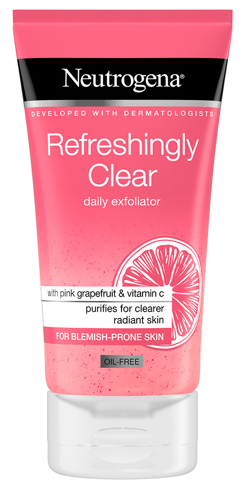 neutrogena refreshingly clear daily exfoliator
