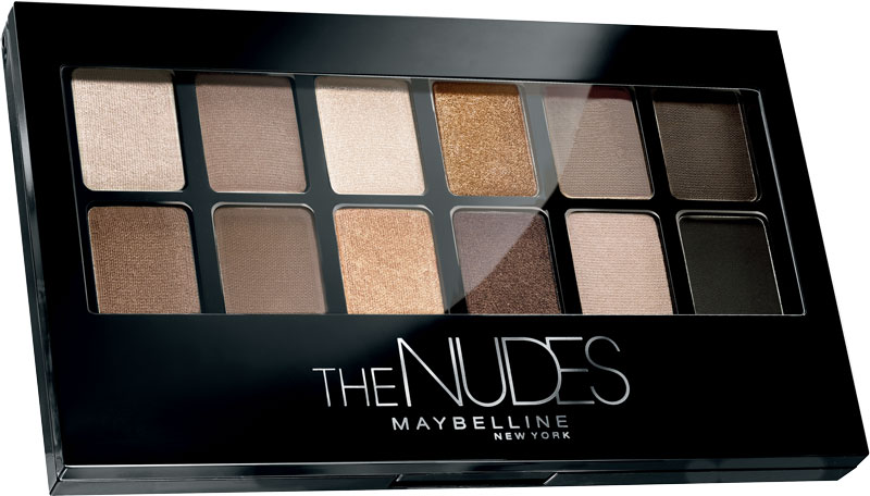 Maybelline Eyeshadow Palette 01 The Nudes 1 stk - 59.95 kr