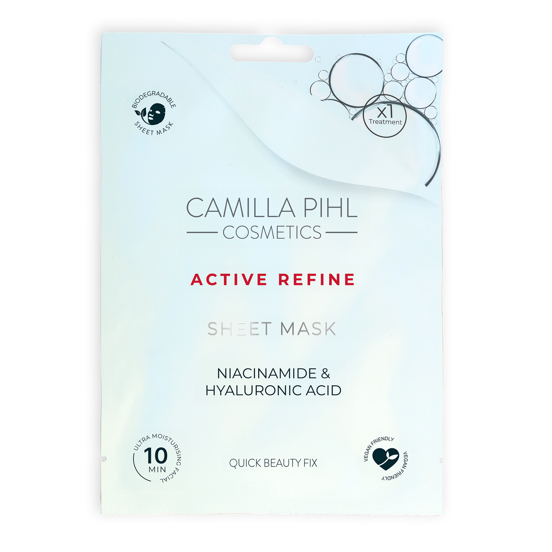 Camilla Pihl Active Refine Sheet Mask | Vita.no