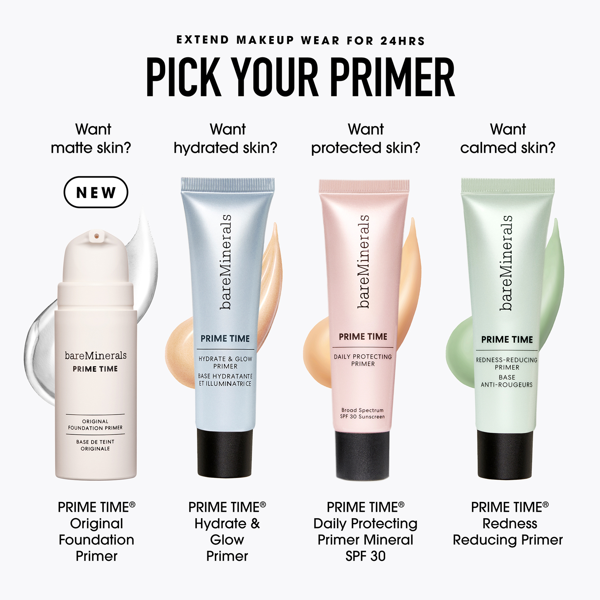 bareMinerals PRIME TIME FOUNDATION 2本 bareMinerals PRIME TIME Original Foundation Primer | Vita.no