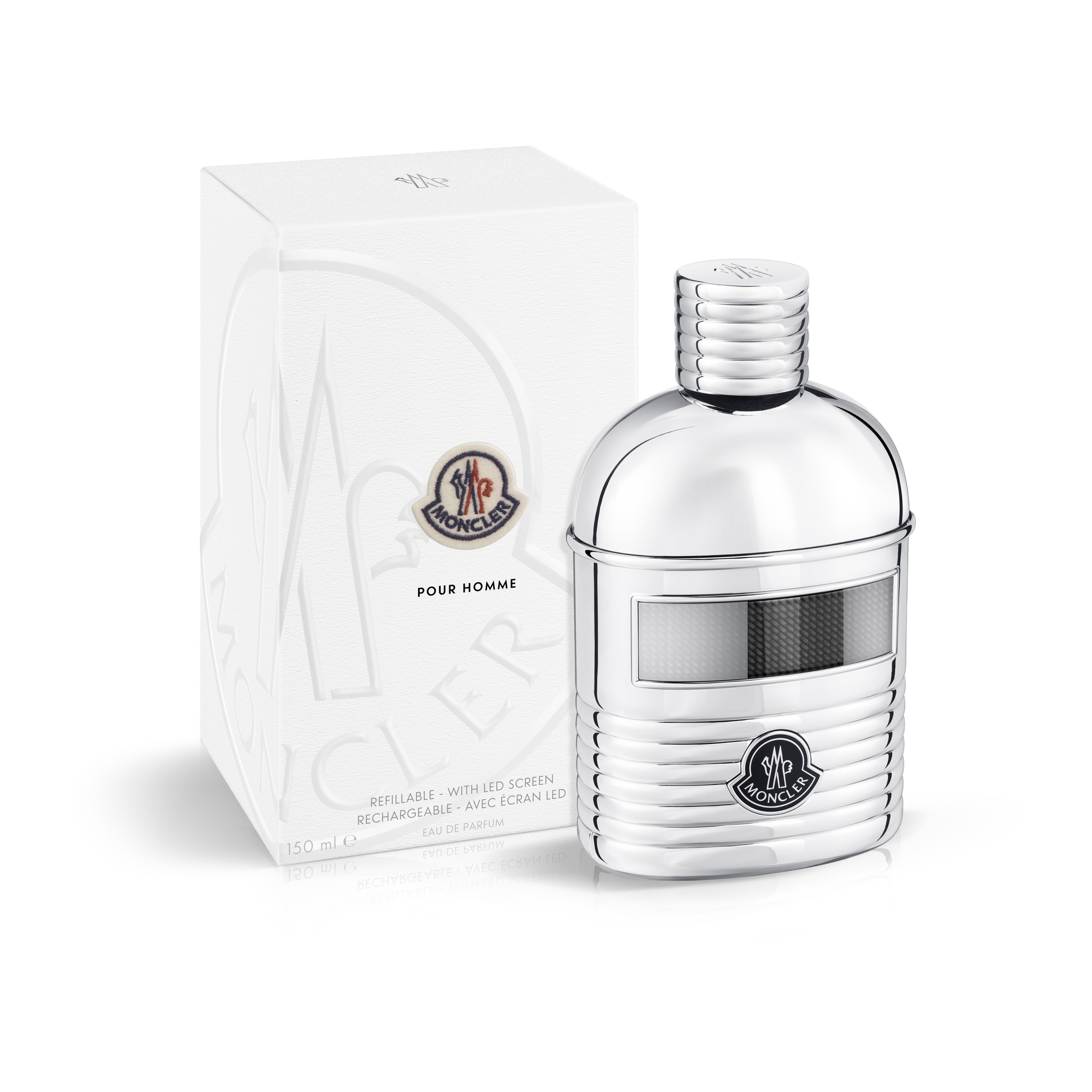 MONCLER Pour Homme Edp with LED Screen 150ml | Vita.no
