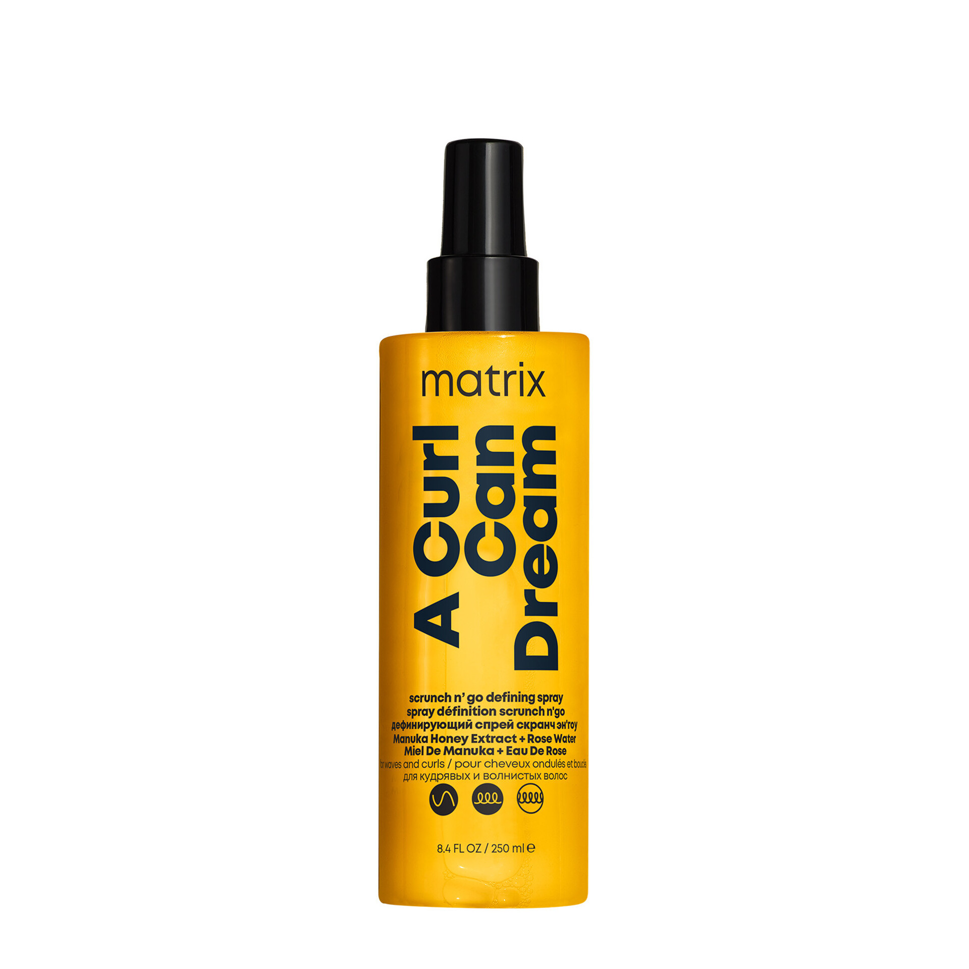 エコロインターナショナル MATRIX ASPIREAL GOLD N 30g Matrix A Wave Can Dream Spray for Definerte Krøller | Vita.no