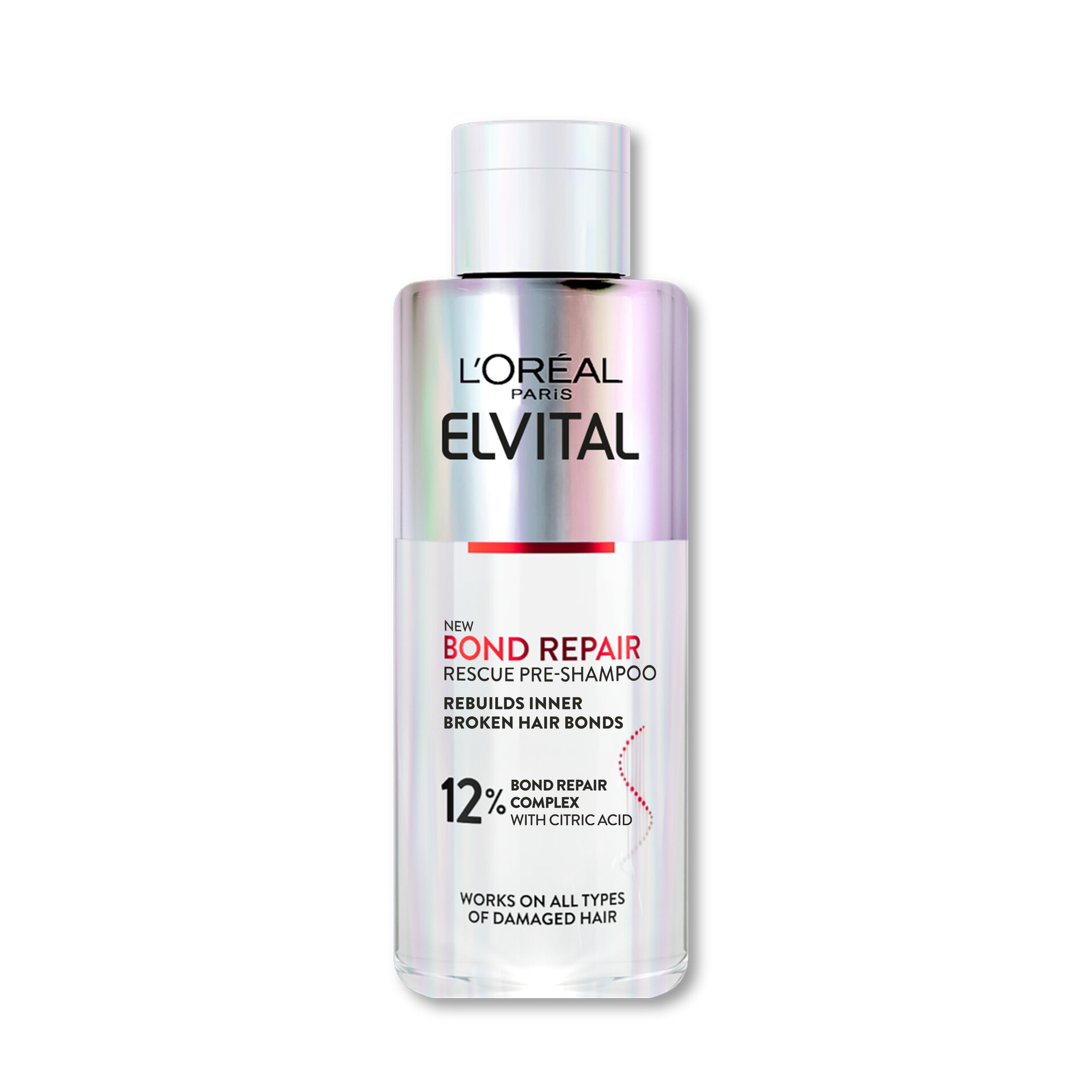 L'Oréal Paris Silber-Haar Routine: Cool Silver Pflegetönung & Bond Repair Pre-Shampoo - Gegen Gelbstich & Für Reparatur