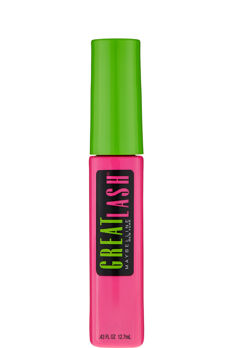 Maybelline Great Lash Mascara Blackest Black Vita.no