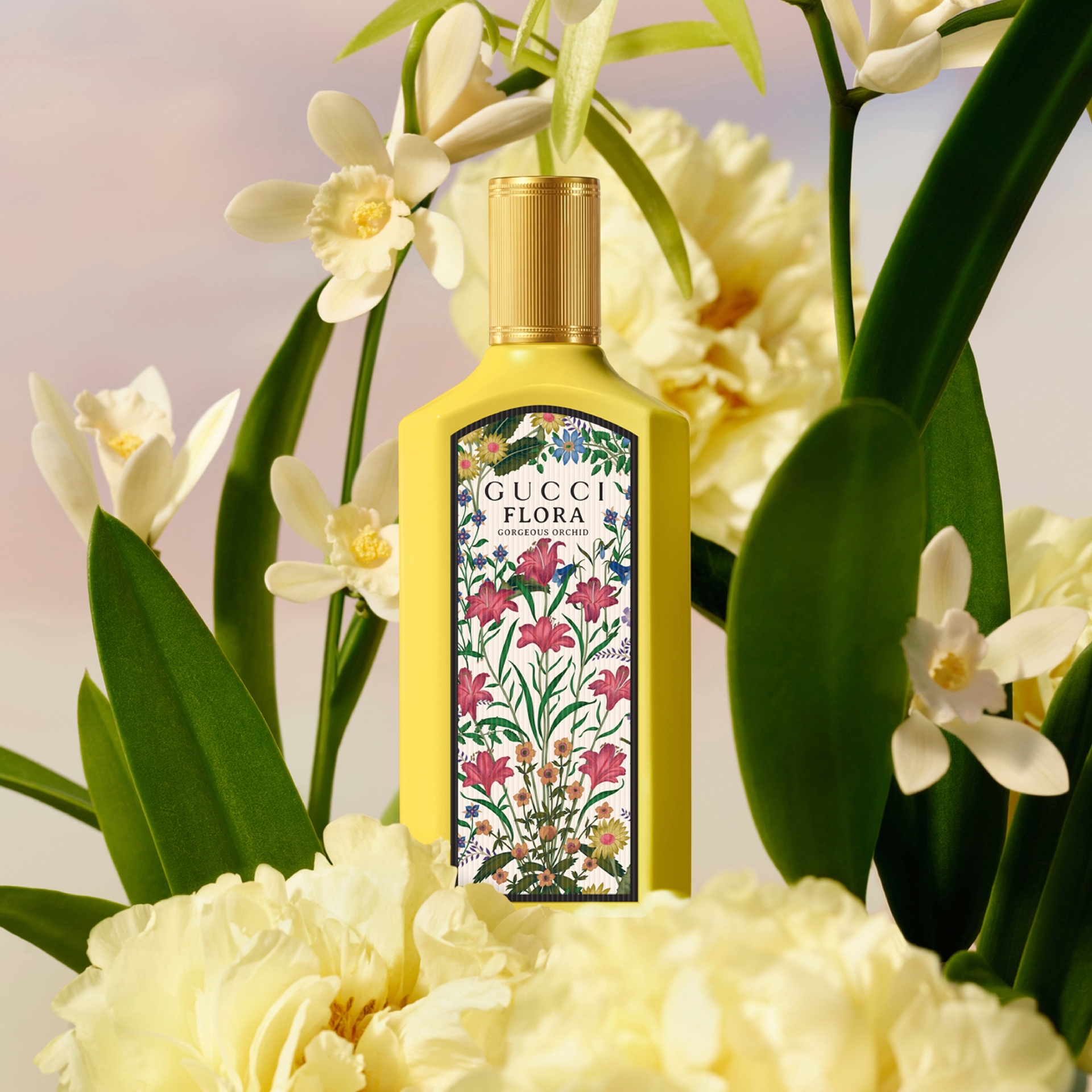 香水(ユニセックス) GUCCI FLORA GORGEOUS ORCHID 100ml Gucci Flora Gorgeous Orchid Edp 100ml - Frisk og Søt | Vita.no