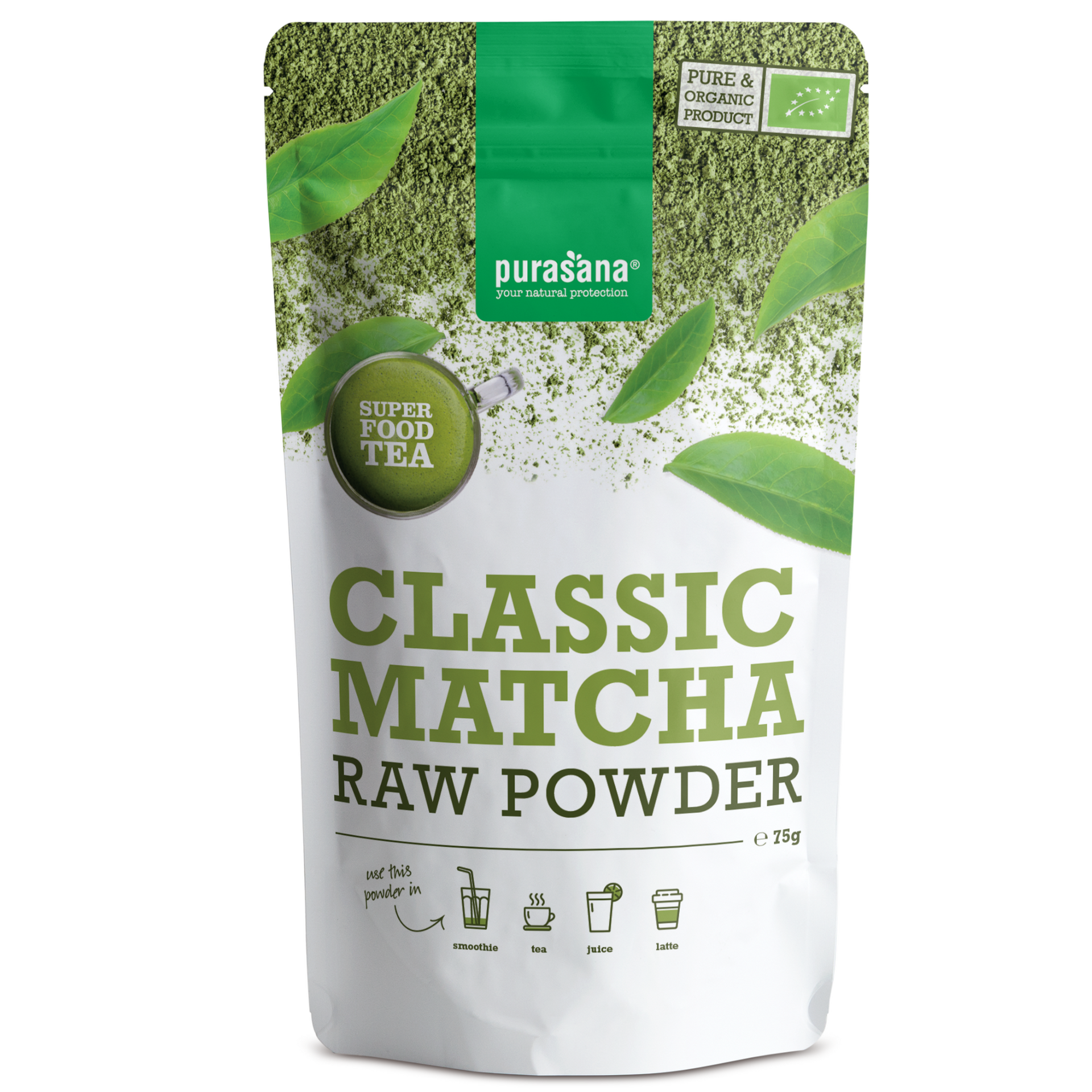 Purasana Matcha Classic Powder | Vita.no