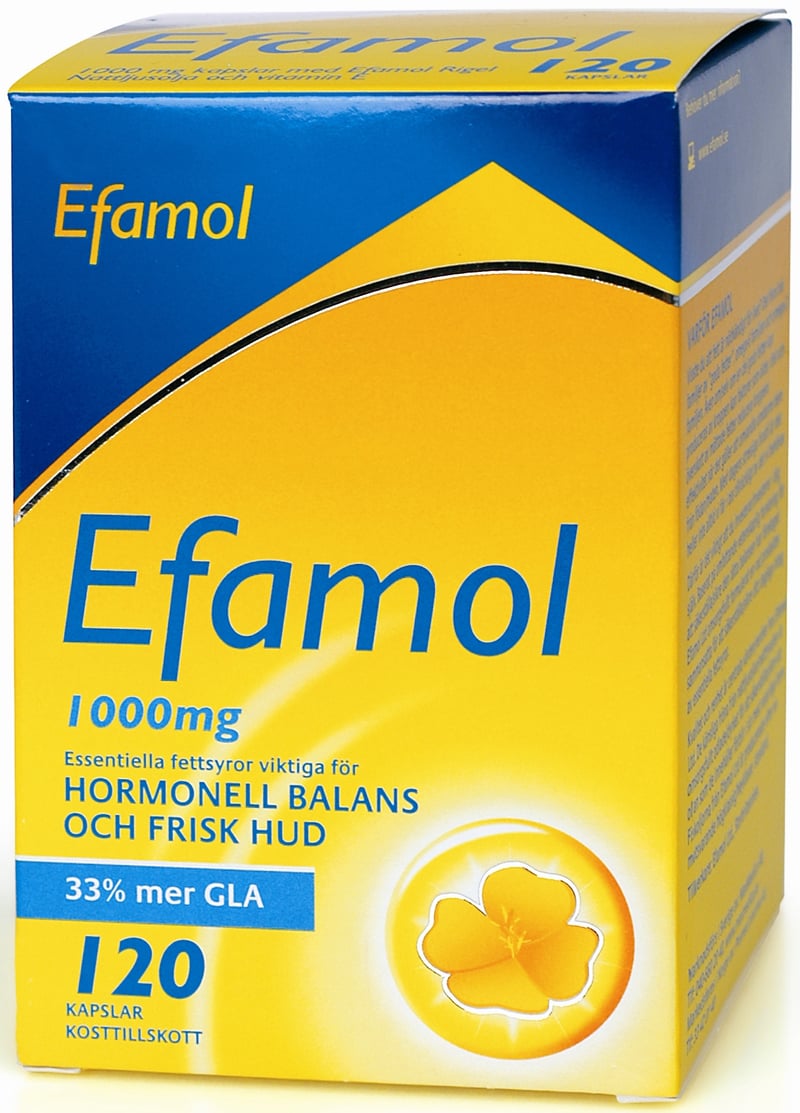 Efamol Nattlysolje 120 Kapsler | Vita.no