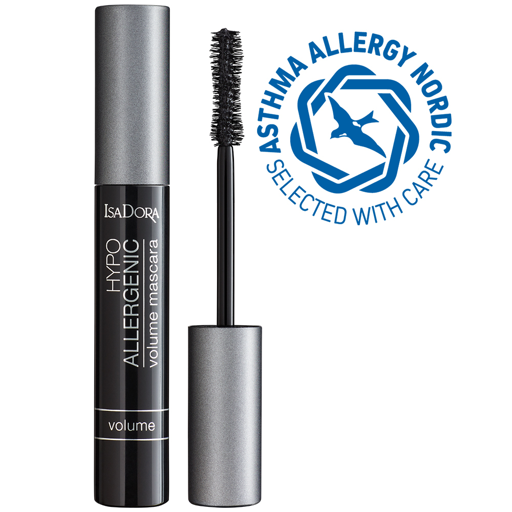 IsaDora Hypo-Allergenic Volume Mascara Black | Vita.no
