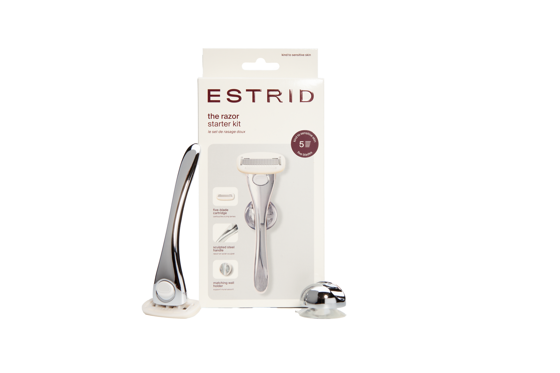 ESTRID The Razor Starter Kit Chrome | Vita.no