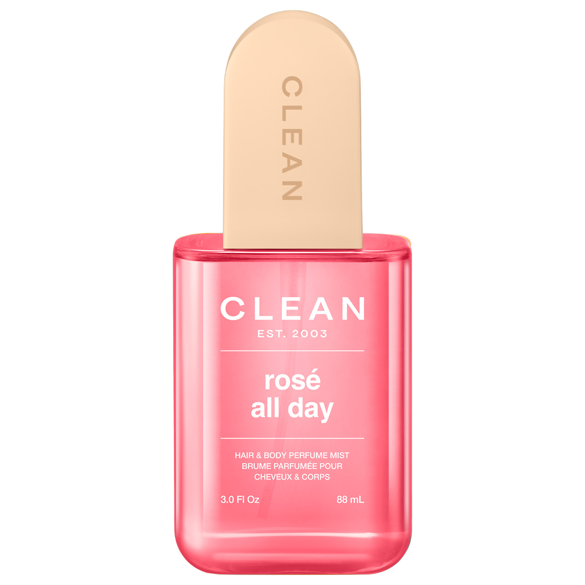 CLEAN Rosé All Day Hair & Body Perfume Mist 88ml | Vita.no