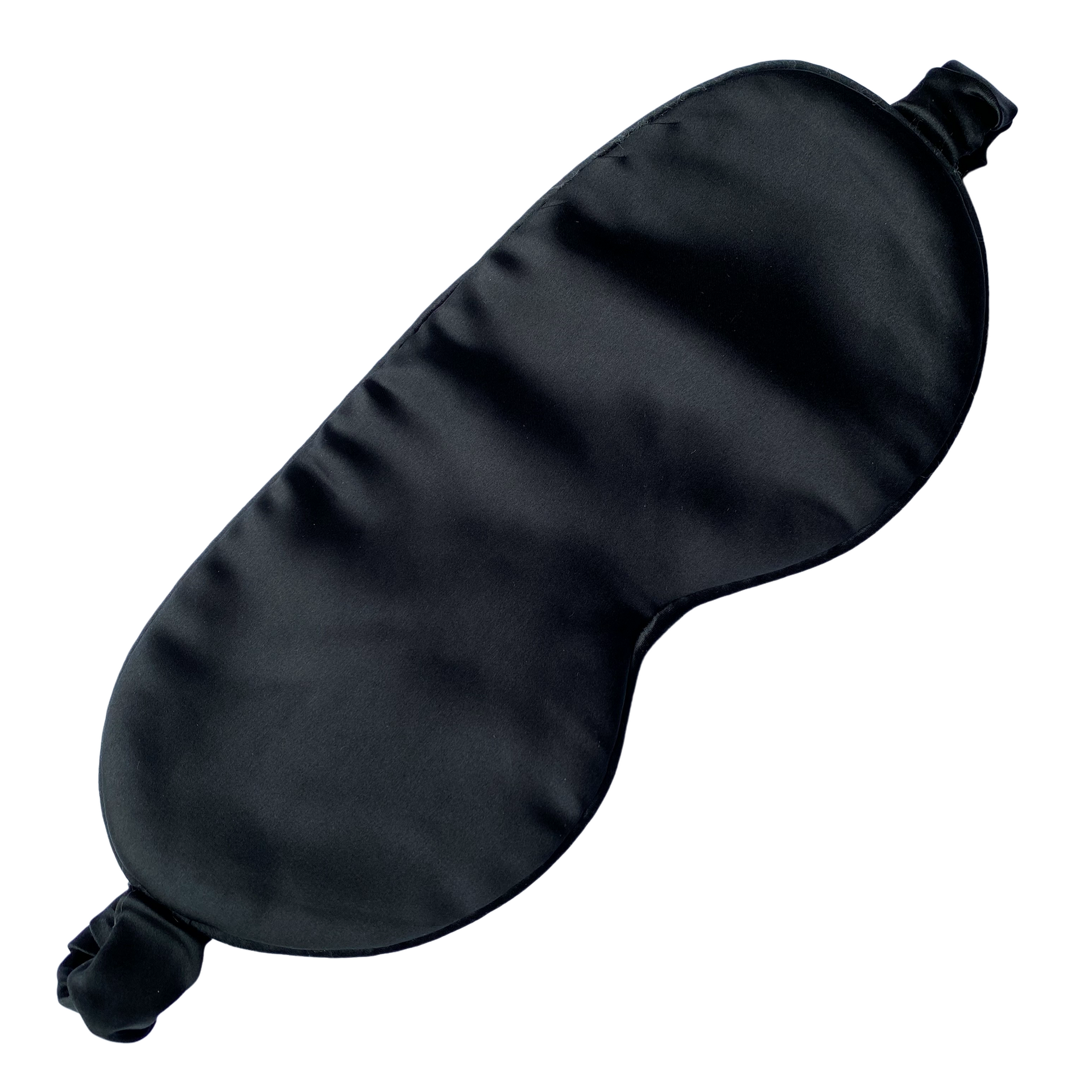 Soft Cloud Mulberry Silk Sleep Mask Black Vita.no