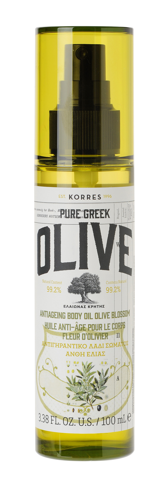 Korres Pure Greek Olive Blossom Body Oil Vita.no