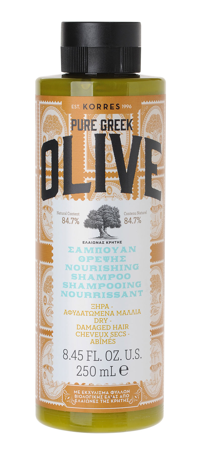 KORRES OLIVE NOURISHING SHAMPOO 250 ML | Vita.no