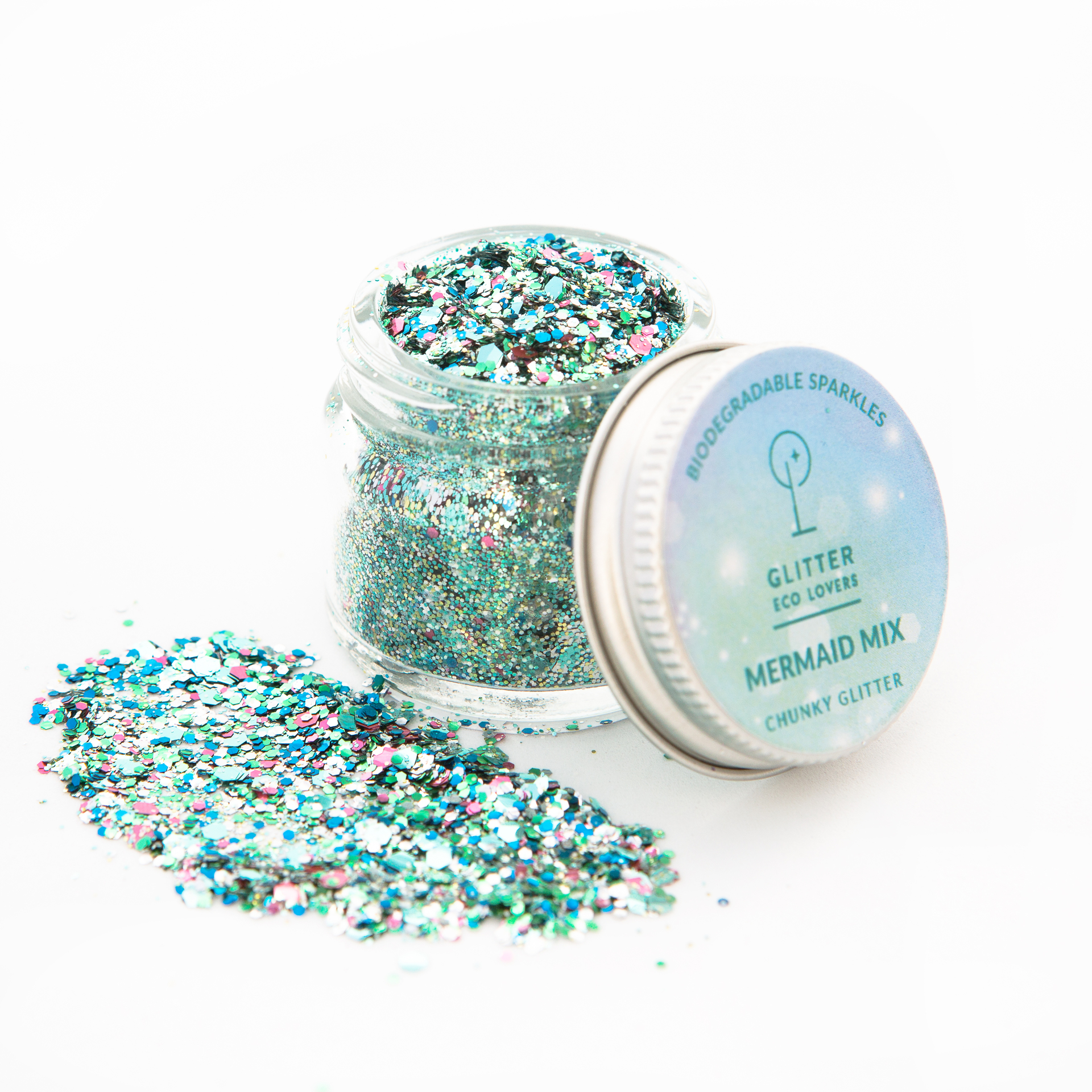 Glitter Eco Lovers Mermaid Mix Eco Glitter Vita.no
