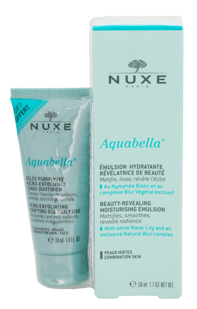 NUXE Aquabella Beauty-Revealing Moist. Emulsion Duo Set 80ml