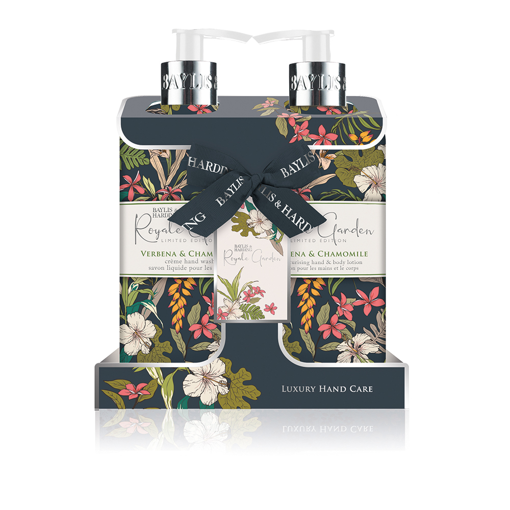 Baylis&Harding Royale Garden Verbena Hand Wash Duo Set Vita.no