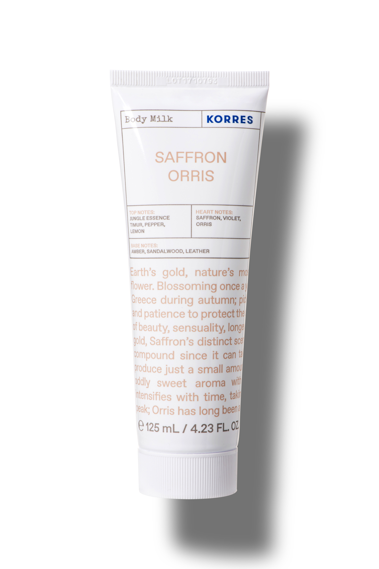 Korres Saffron Orris Body Milk 125ml Vita.no