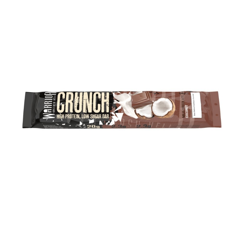 Warrior CRUNCH Milk Chocolate Coconut Vita.no